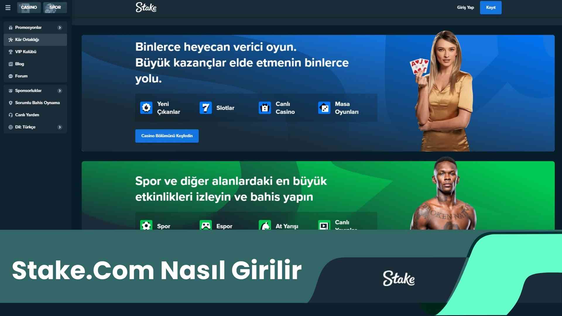Stake.Com Nasıl Girilir